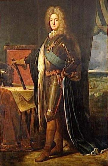Eloi Firmin Feron Portrait of Adrien Maurice de Noailles 3eme duc de Noailles oil painting image